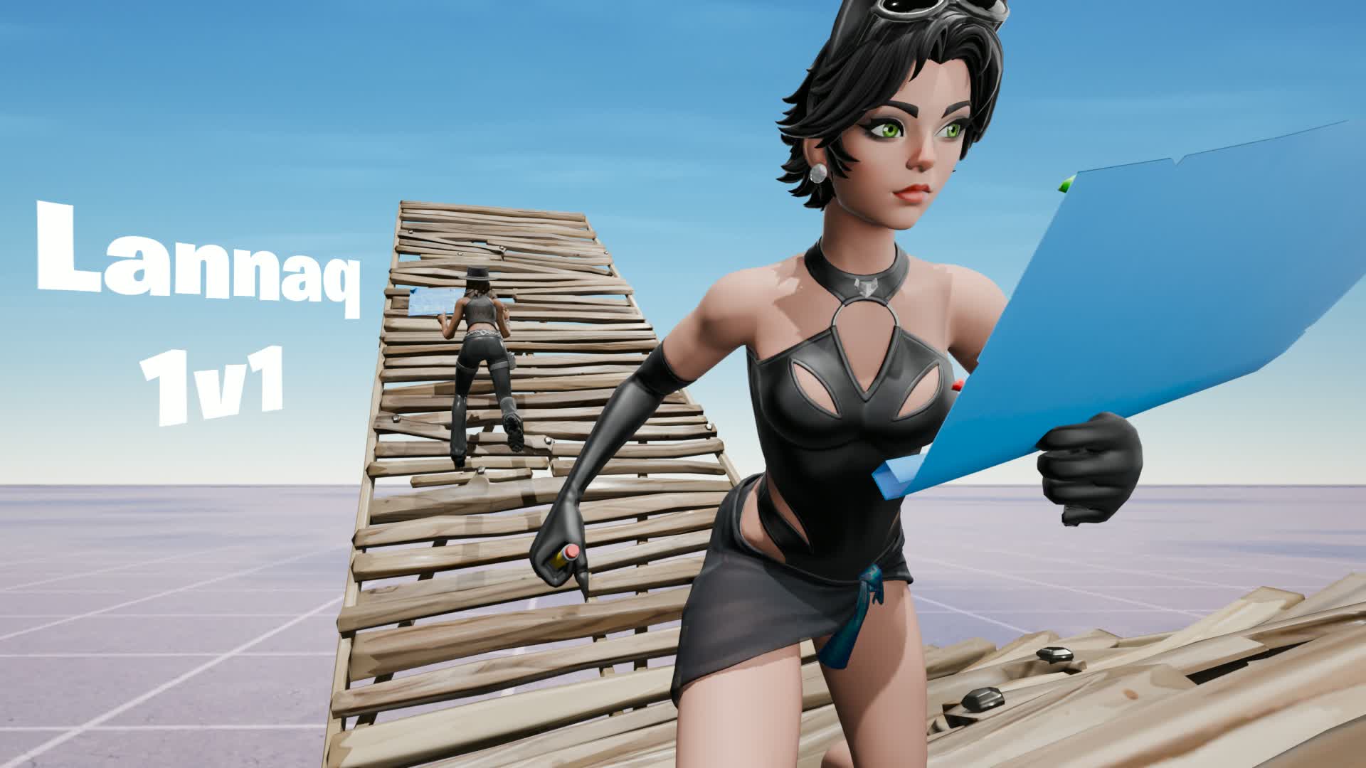 LANNAQ 1v1 BUILD FIGHTS (200 PUMP) — Fortnite Creative map