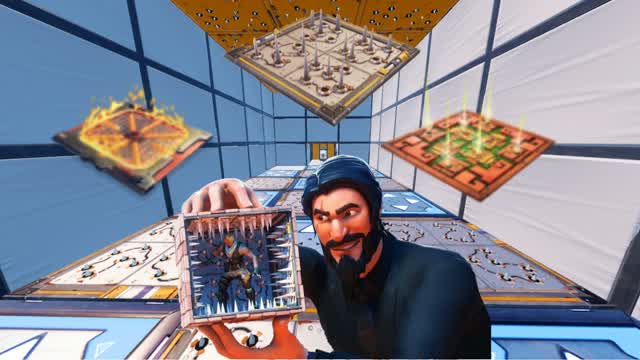 باركور أفخاخ 35 مرحلة 🤩🔥 — Fortnite Creative map