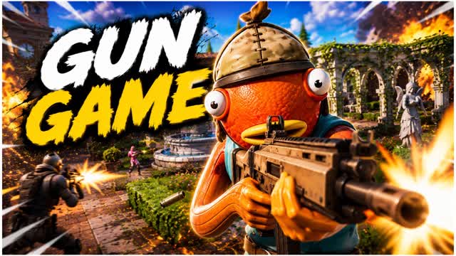 🌟Fountain Frenzy: Gun Game — Fortnite Creative map cover art