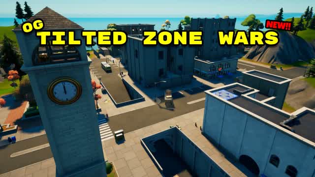 OG Tilted Zone Wars — Fortnite Creative map cover art