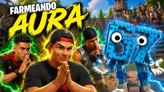 AURA FARMING TYCOON — Fortnite Creative map