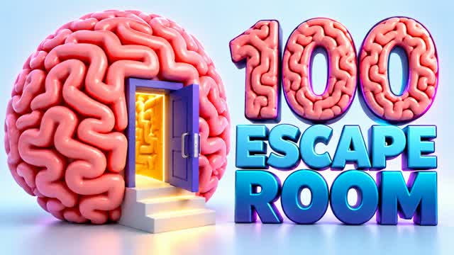 100 LIFE ESCAPE ROOM🌱 — Fortnite Creative map