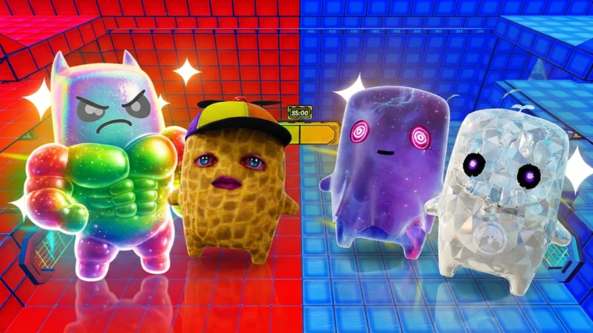 SUPER RED VS BLUE🔴🔵RVB SPRITE — Fortnite Creative map