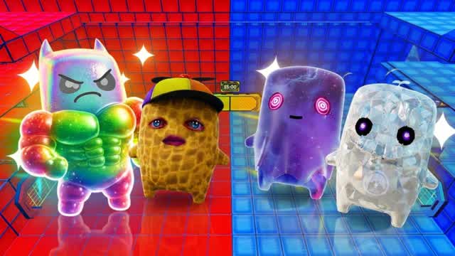 SUPER RED VS BLUE🔴🔵RVB SPRITE — Fortnite Creative map