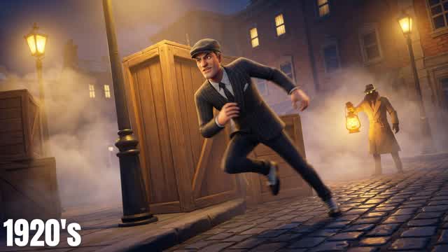 Hide & Seek – 1920s 🕵️‍♂️ — Fortnite Creative map cover art