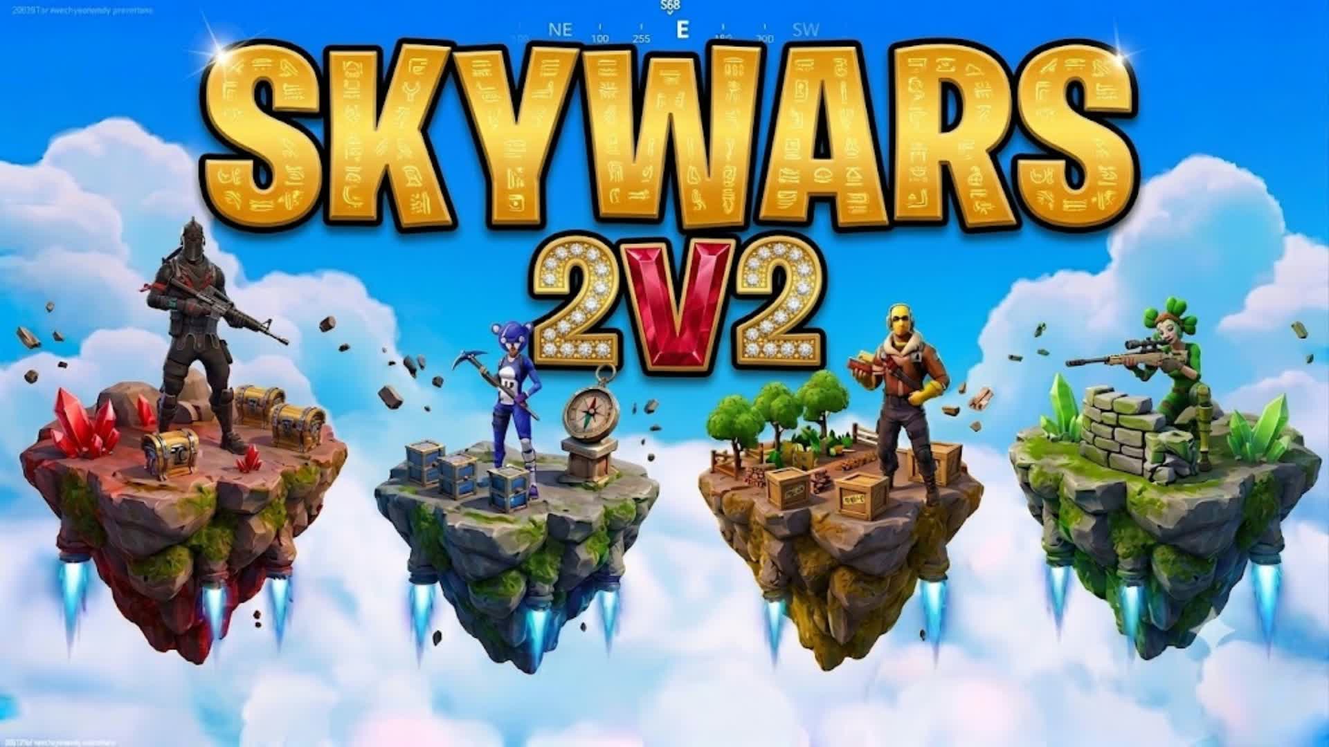 Skywars 2V2 — Fortnite Creative map
