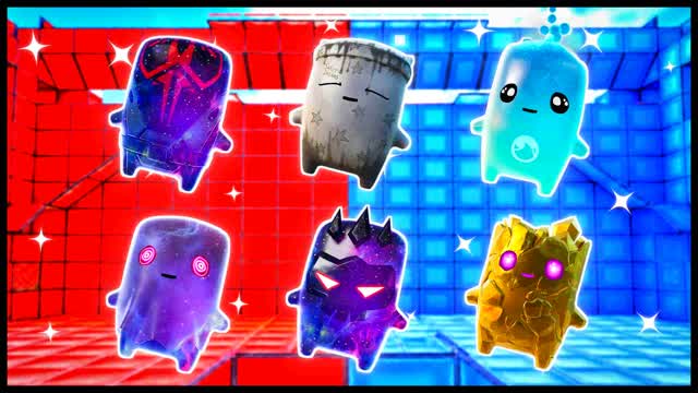 RED VS BLUE VANTAGE BREAK 🔴🔵 — Fortnite Creative map cover art