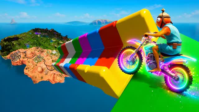😎CRZY CITY DRIVE — Fortnite Creative map