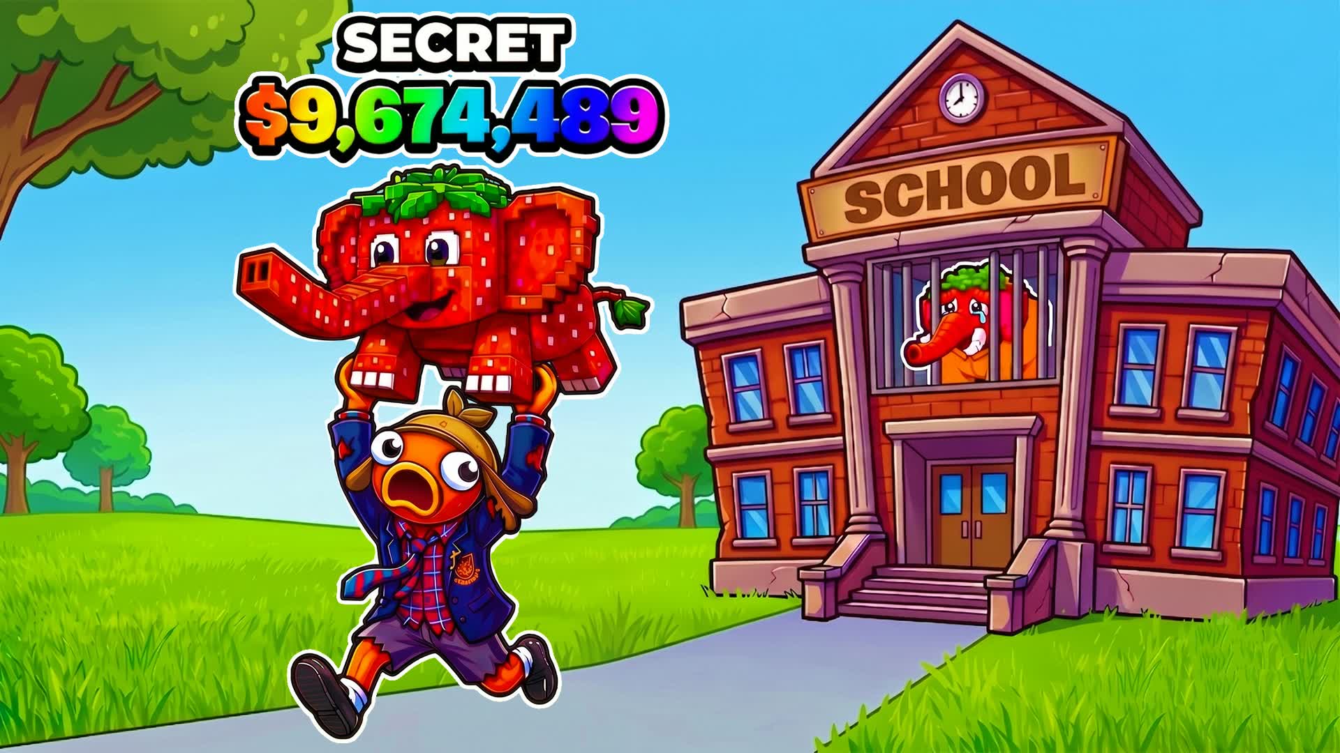 ESCAPE SCHOOL FOR BRAINROT — Fortnite Creative map