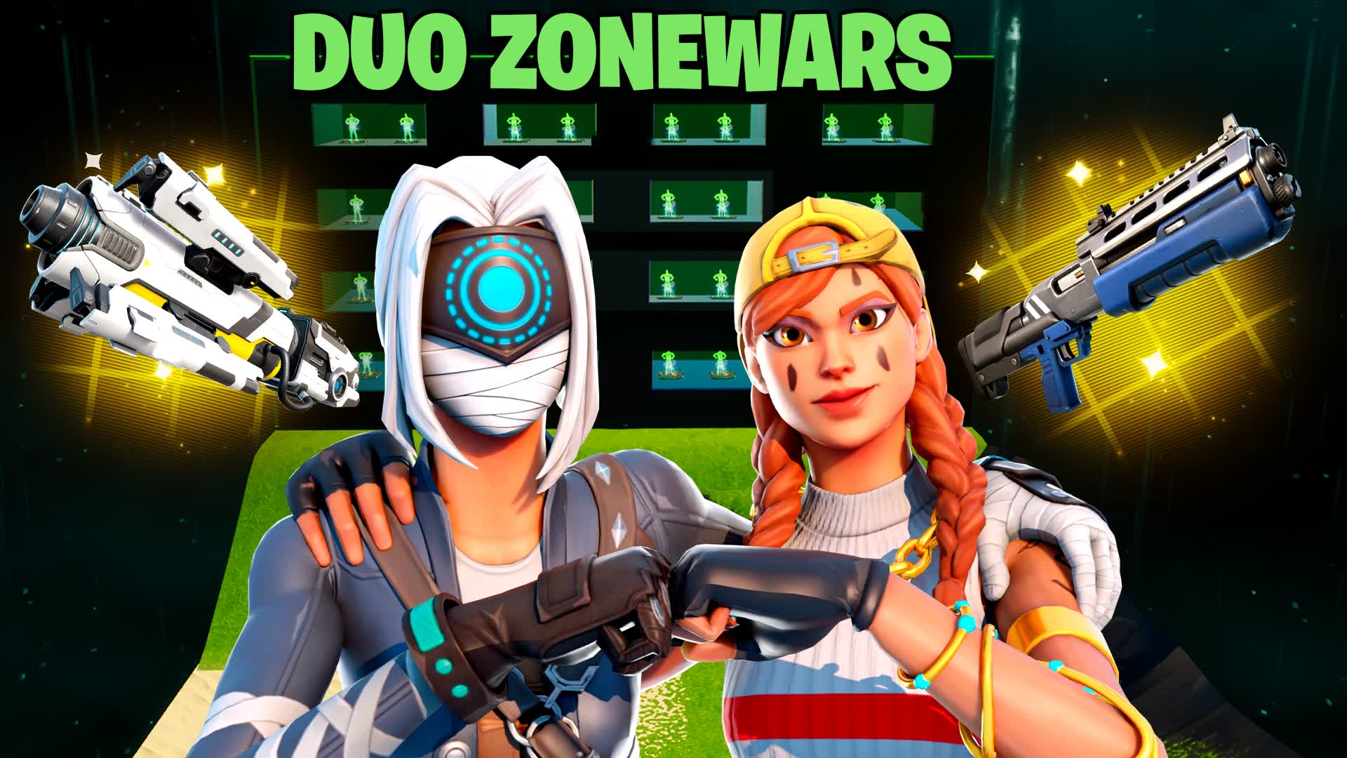 🌴DUO ZONE WARS 🥥 (32 PLAYERS) — Fortnite Creative map