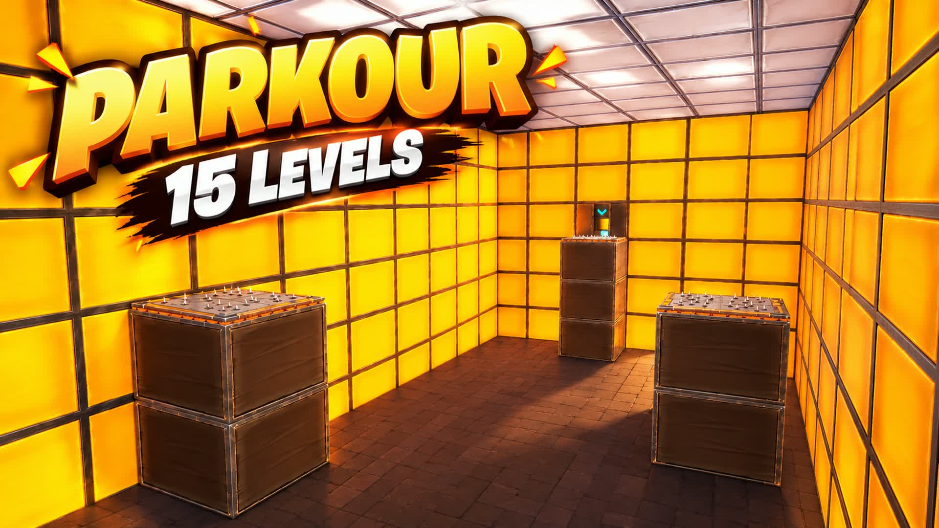 باركور 15 مرحلة(4470) — Fortnite Creative map