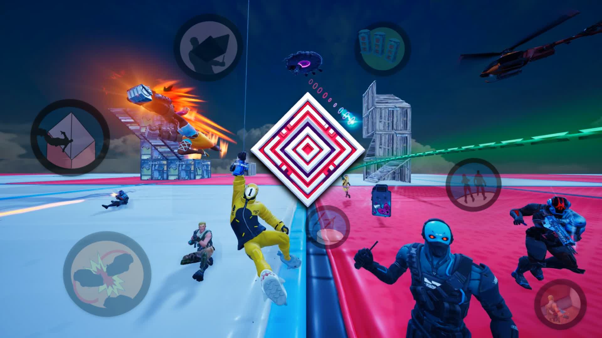 Minigames FFA — Fortnite Creative map