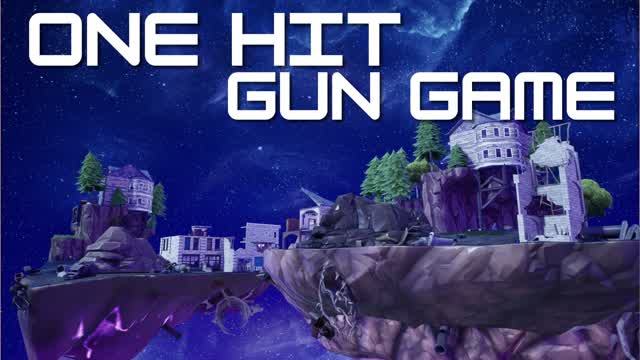 One Hit Gun Game — Fortnite Creative map cover art