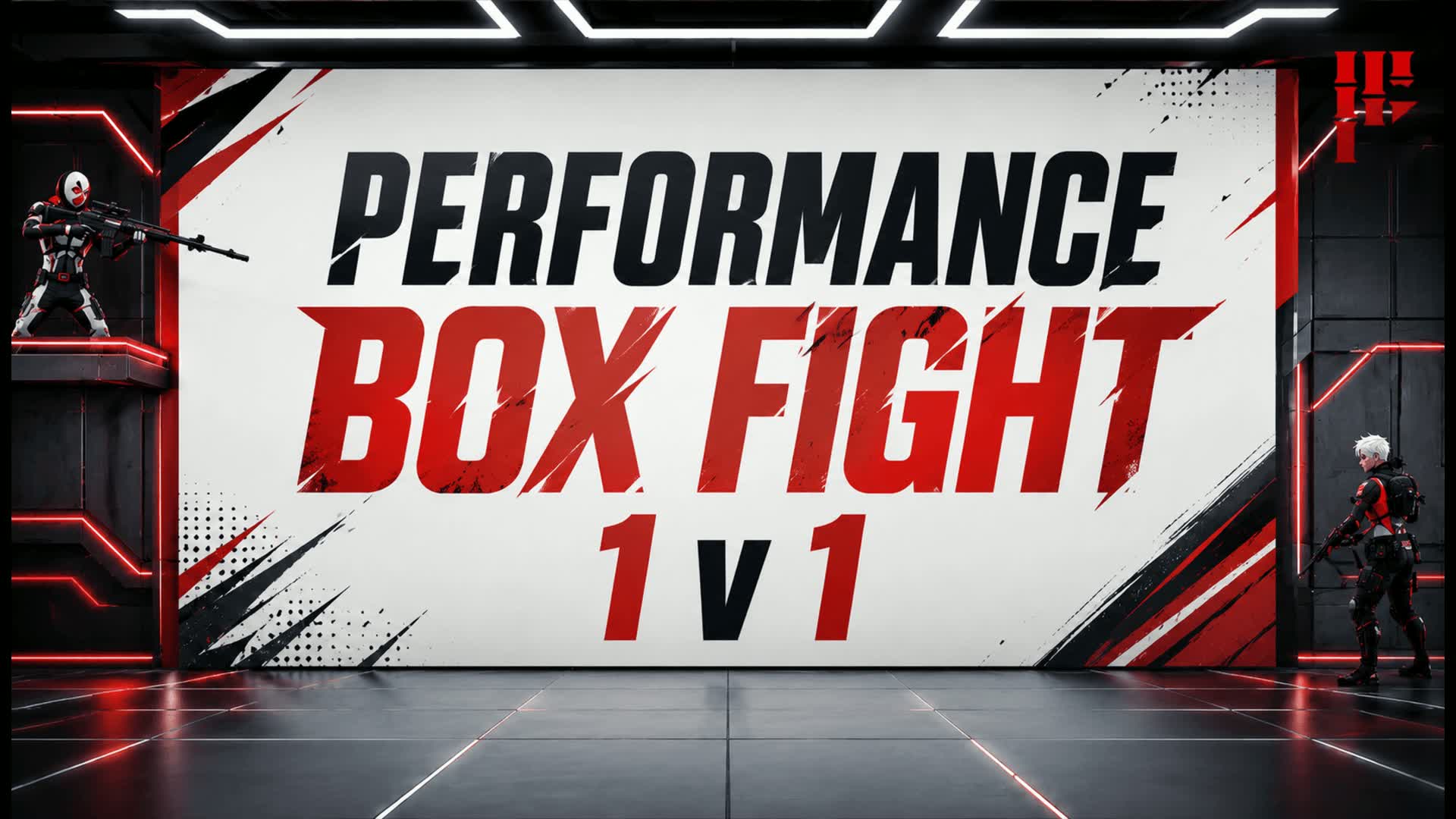 Performance 1v1 box fight — Fortnite Creative map