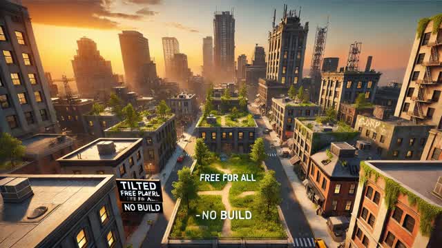 Tilted 8-Player Free For All (no build) — Fortnite Creative map cover art
