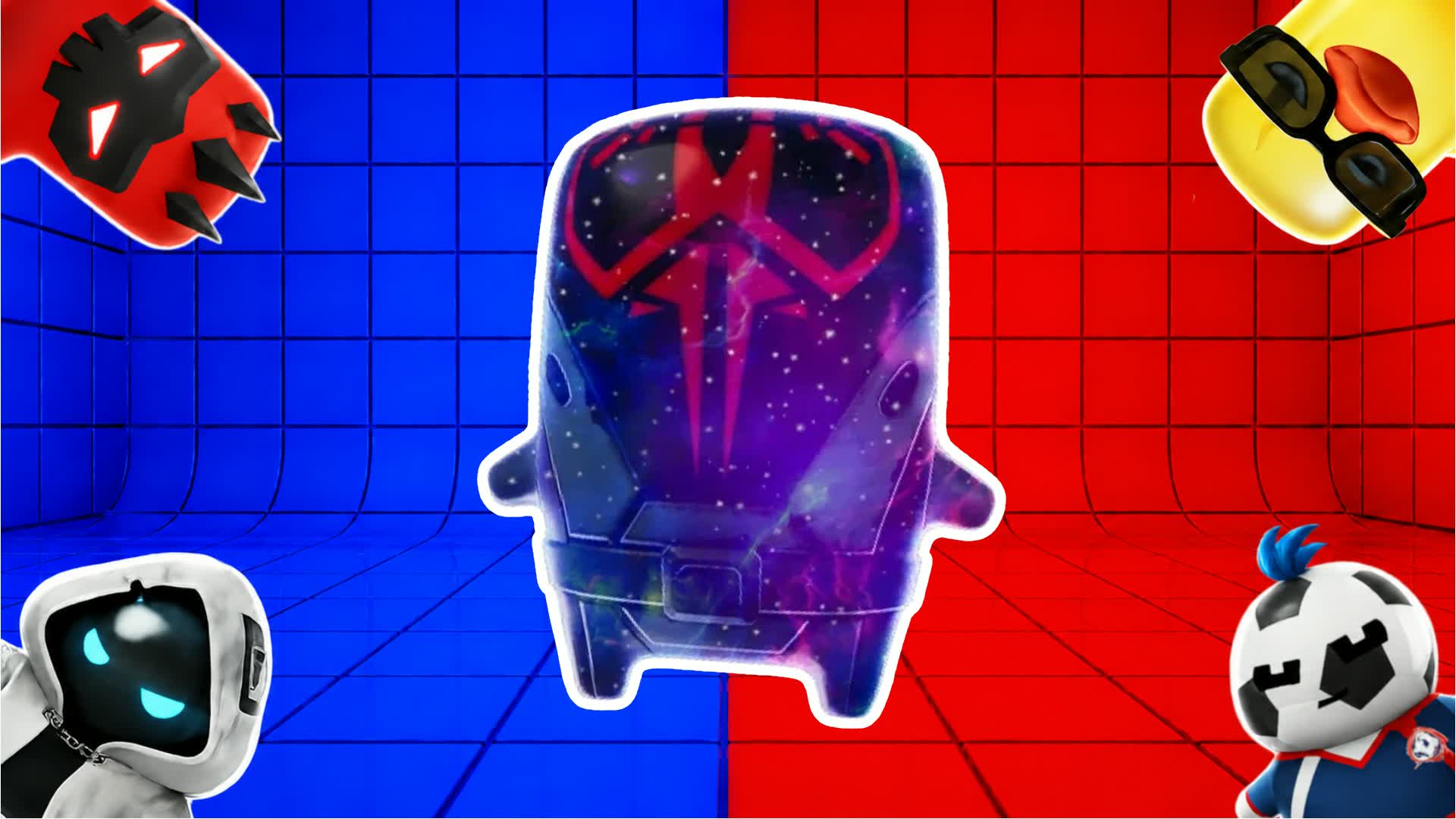 BLUE VS RED STEEL PHANTOM 🔵🔴 — Fortnite Creative map