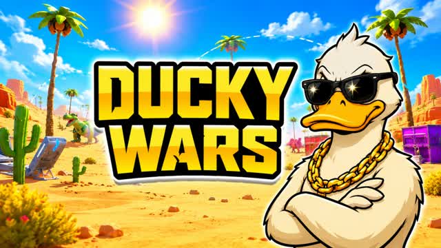 Ducky Wars 🦆 — Fortnite Creative map cover art
