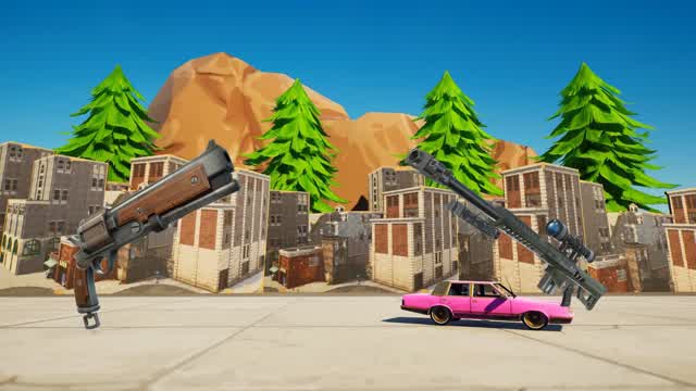 tilted towers mamooth and sniper 1 shot — Fortnite Creative map cover art
