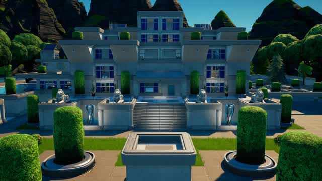 The Mansion - Free for All — Fortnite Creative map cover art