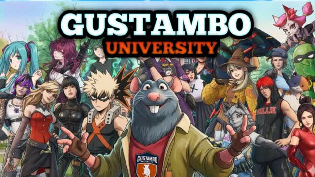 GUSTAMBO UNIVERSITY — Fortnite Creative map cover art