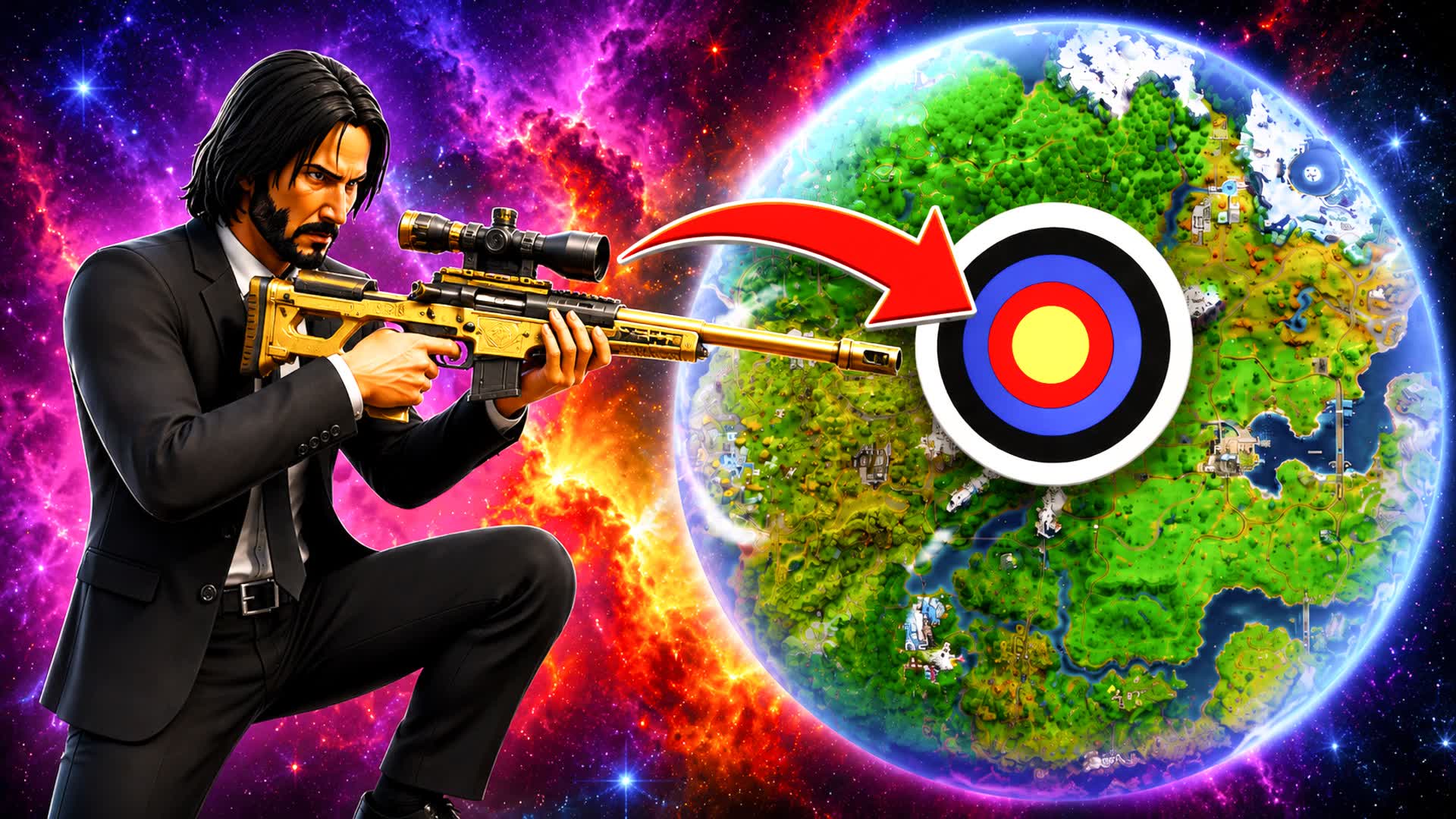 🎯BAKA TRICKSHOT PARKOUR 125 LEVELS! — Fortnite Creative map