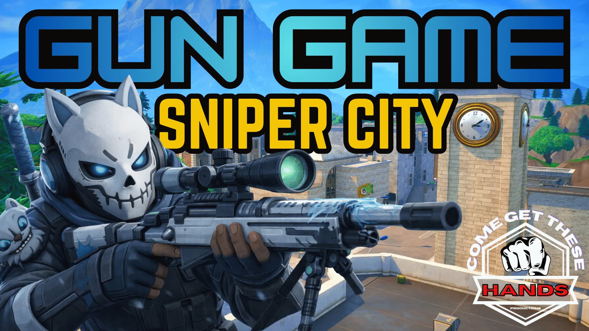 Gun Game: Sniper City — Fortnite Creative map