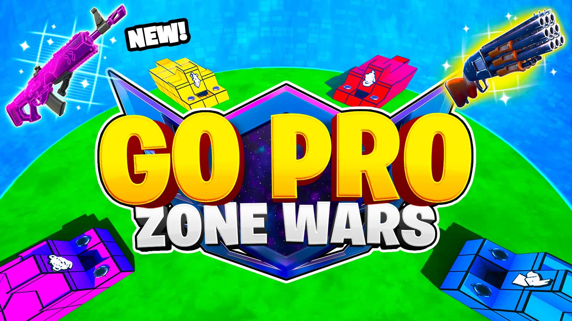 GO PRO - Zone Wars 🌀 — Fortnite Creative map