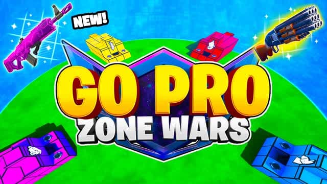 GO PRO - Zone Wars 🌀 — Fortnite Creative map