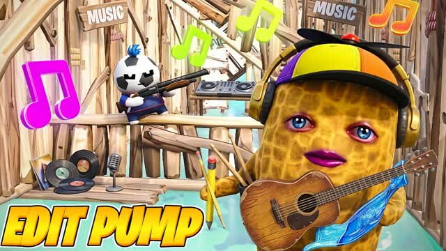 🎵 MUSIC EDIT PUMP — Fortnite Creative map
