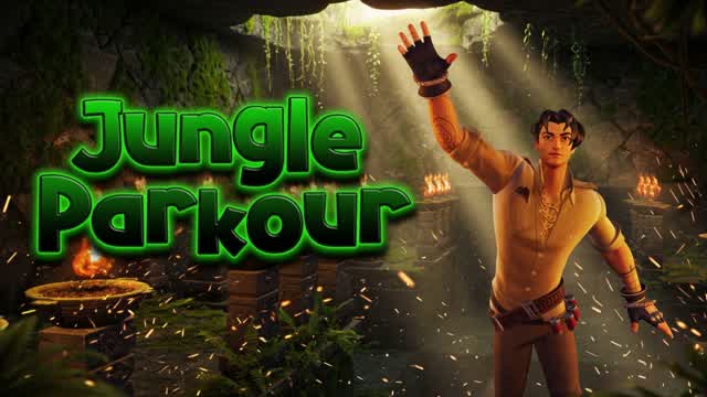 Jungle Parkour — Fortnite Creative map