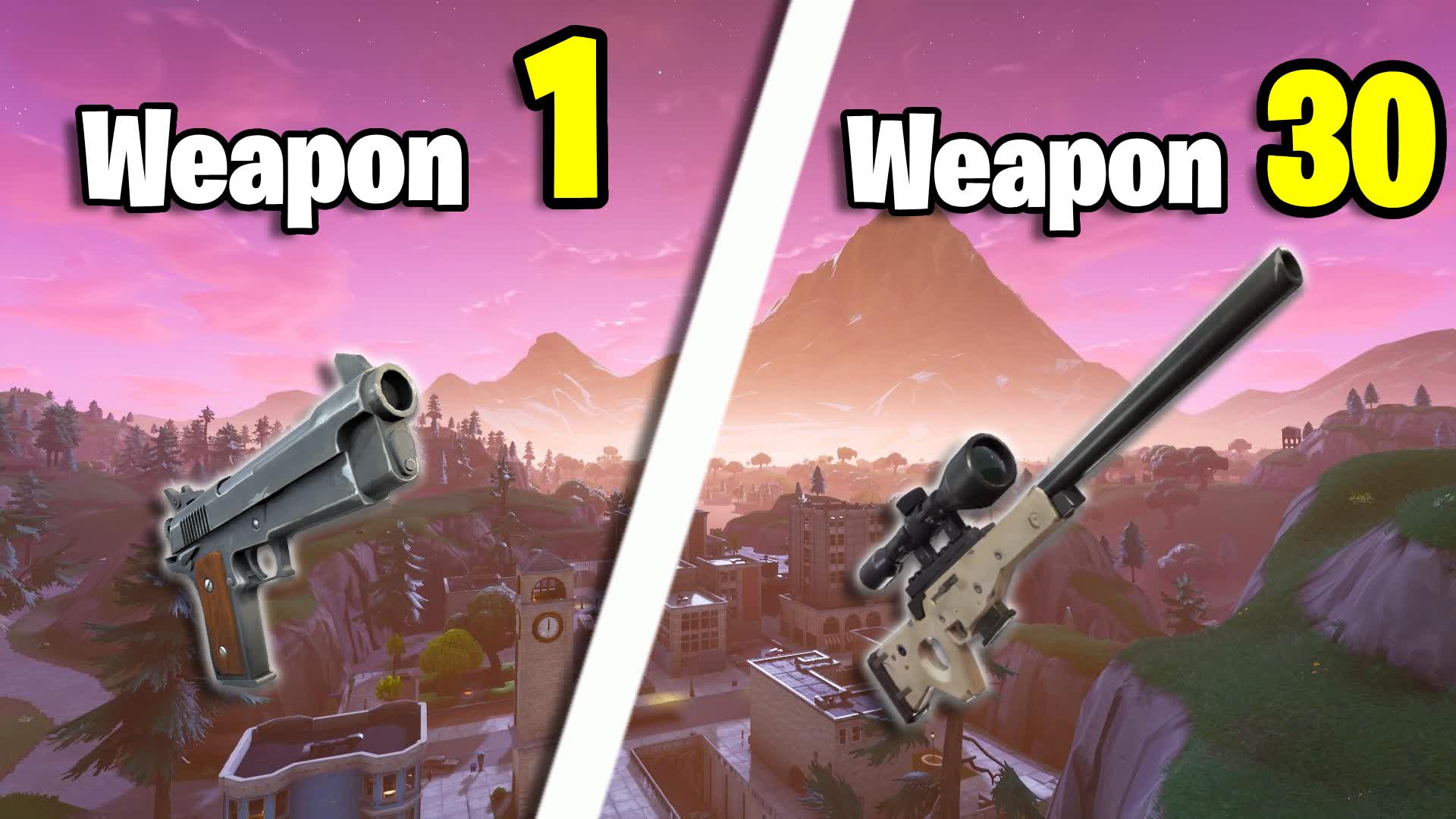 OG GUN GAME🔫 — Fortnite Creative map