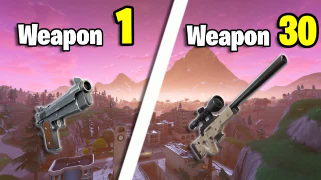 OG GUN GAME🔫 — Fortnite Creative map cover art