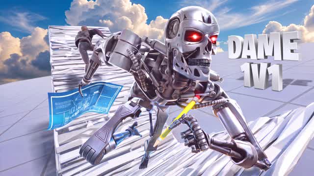 Dame 1V1 (200 PUMPS) — Fortnite Creative map