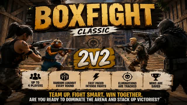2V2 PVP — Fortnite Creative map