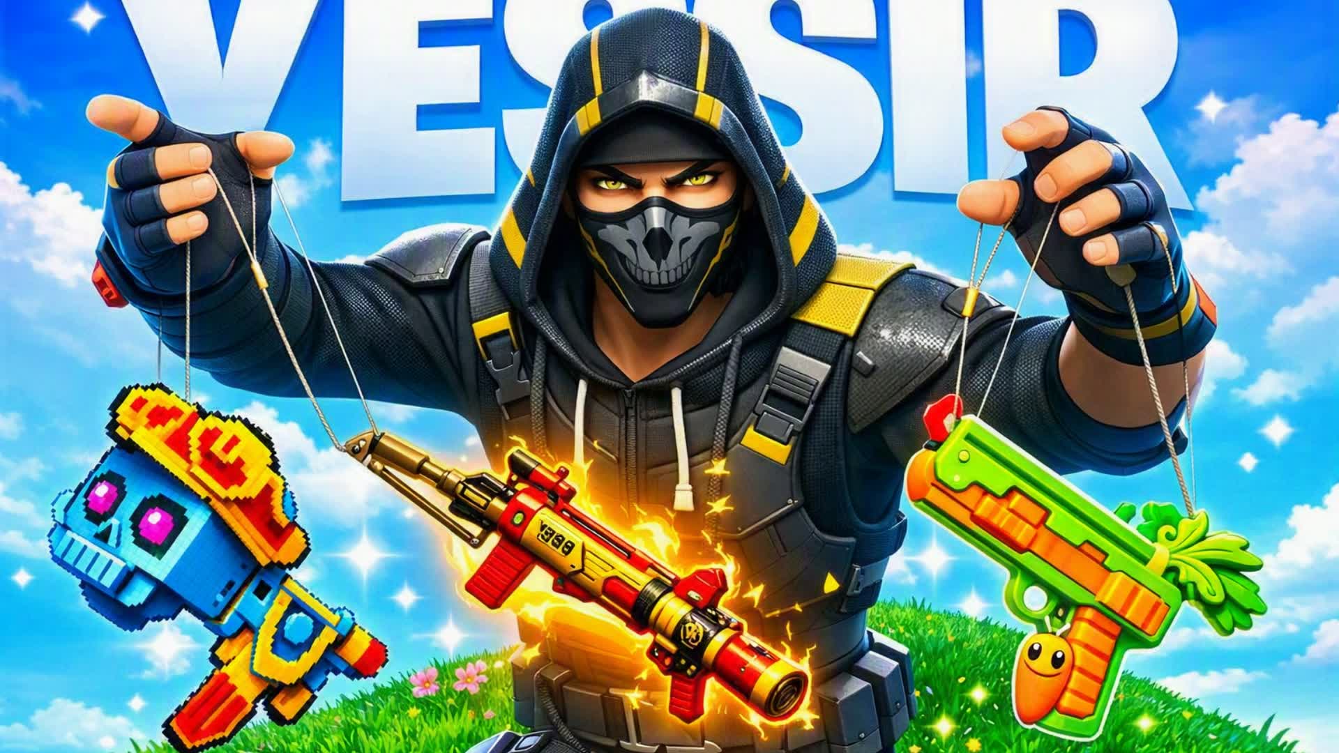YESSIR FFA - ALL GUNS AND SECRETS — Fortnite Creative map