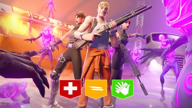 🧟 NUKE ZOMBIES SURVIVAL — Fortnite Creative map