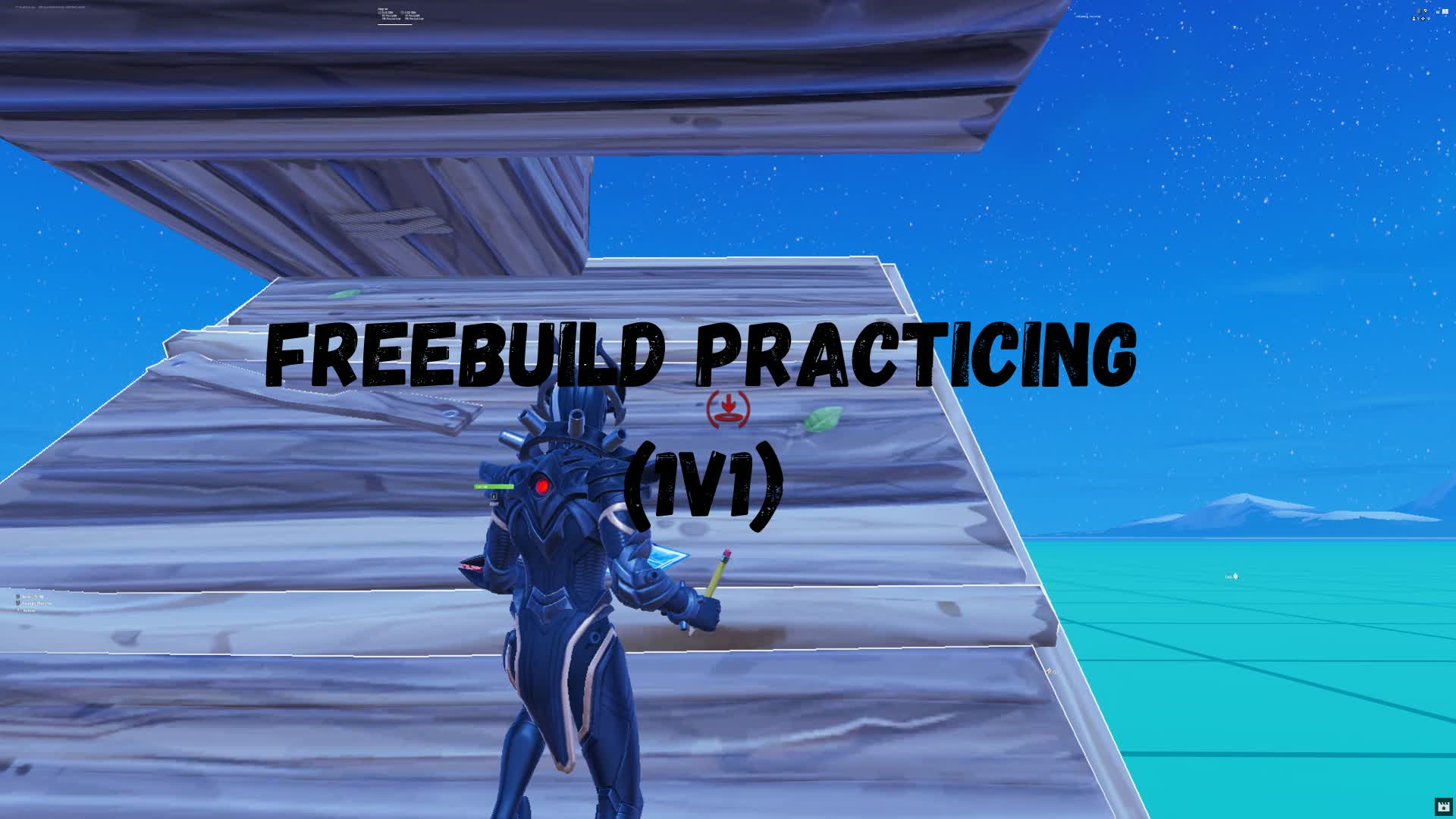 Freebuild Practicing (1V1) — Fortnite Creative map
