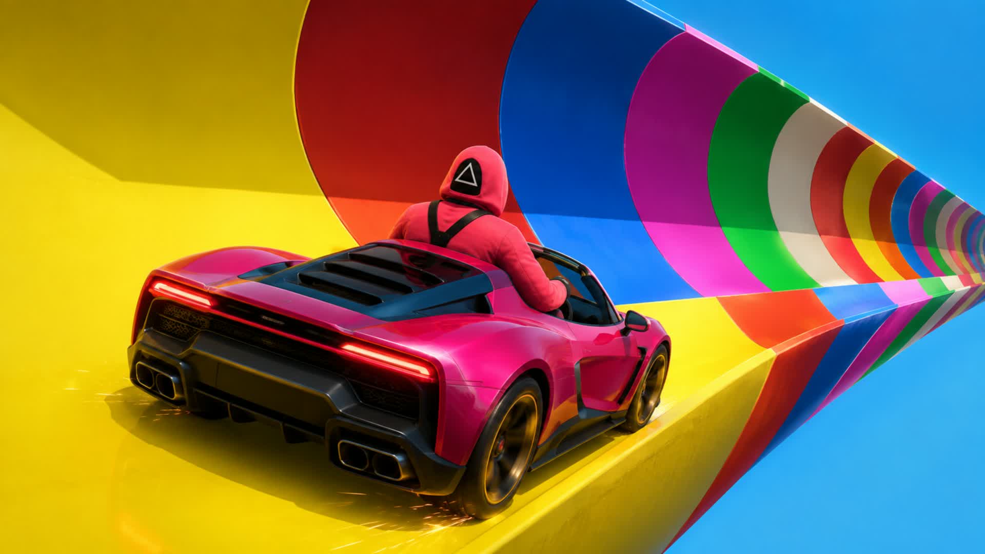 SUPER ROAD BATTLE — Fortnite Creative map