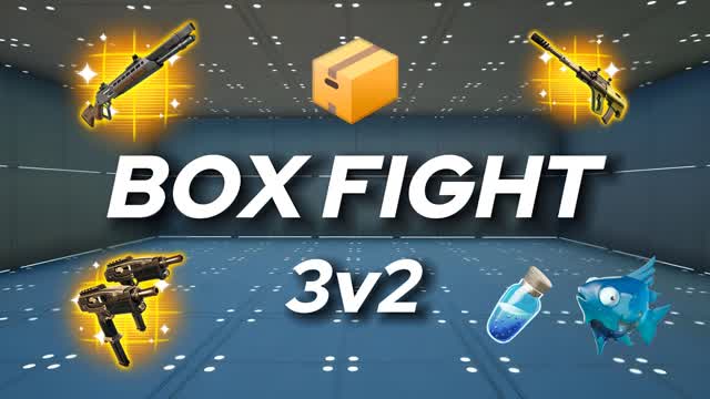 BOX FIGHT 3v2 — Fortnite Creative map