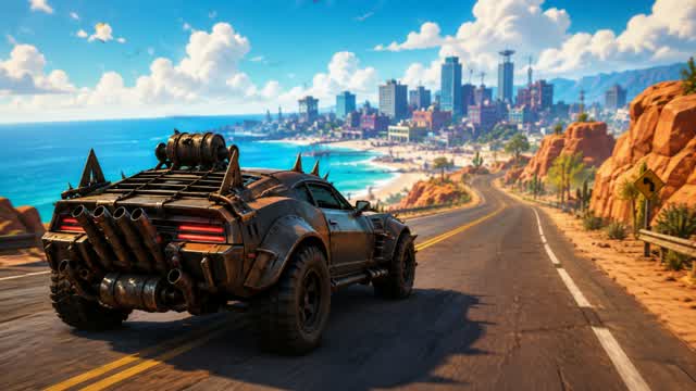 Zombie Drive 🚗 KPOP — Fortnite Creative map