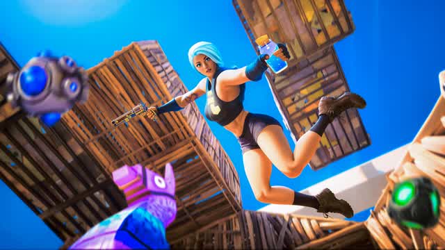 Crazy Rat 🐭 Free For All — Fortnite Creative map cover art