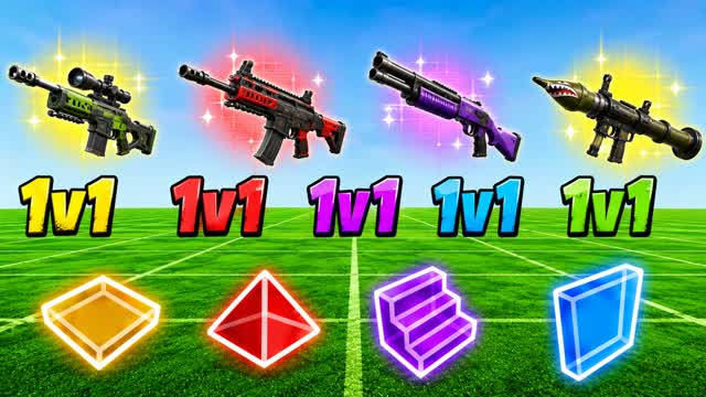 1v1v1v1v1 — Fortnite Creative map cover art