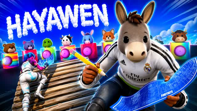 HAYAWEN BUILD FIGHTS (200 PUMP) — Fortnite Creative map