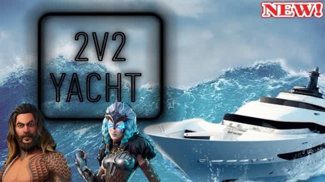 2v2 Yacht — Fortnite Creative map cover art