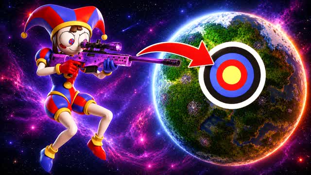 🎯ZAZA TRICKSHOT PARKOUR 125 LEVELS! — Fortnite Creative map cover art