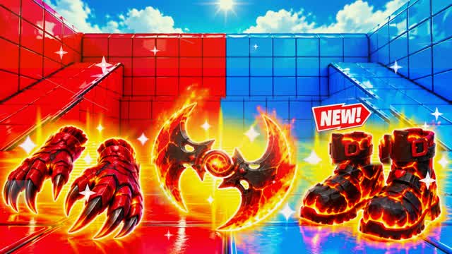[][SPIDER-MAN SONIC Red v Blue Match — Fortnite Creative map cover art