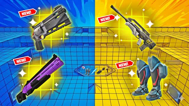 STAR WARS YELLOW VS BLUE — Fortnite Creative map