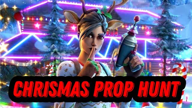 Chrismas🎅❄️ Prop Hunt — Fortnite Creative map cover art