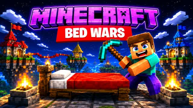 MINECRAFT BEDWARS - حرب الاسرة — Fortnite Creative map cover art