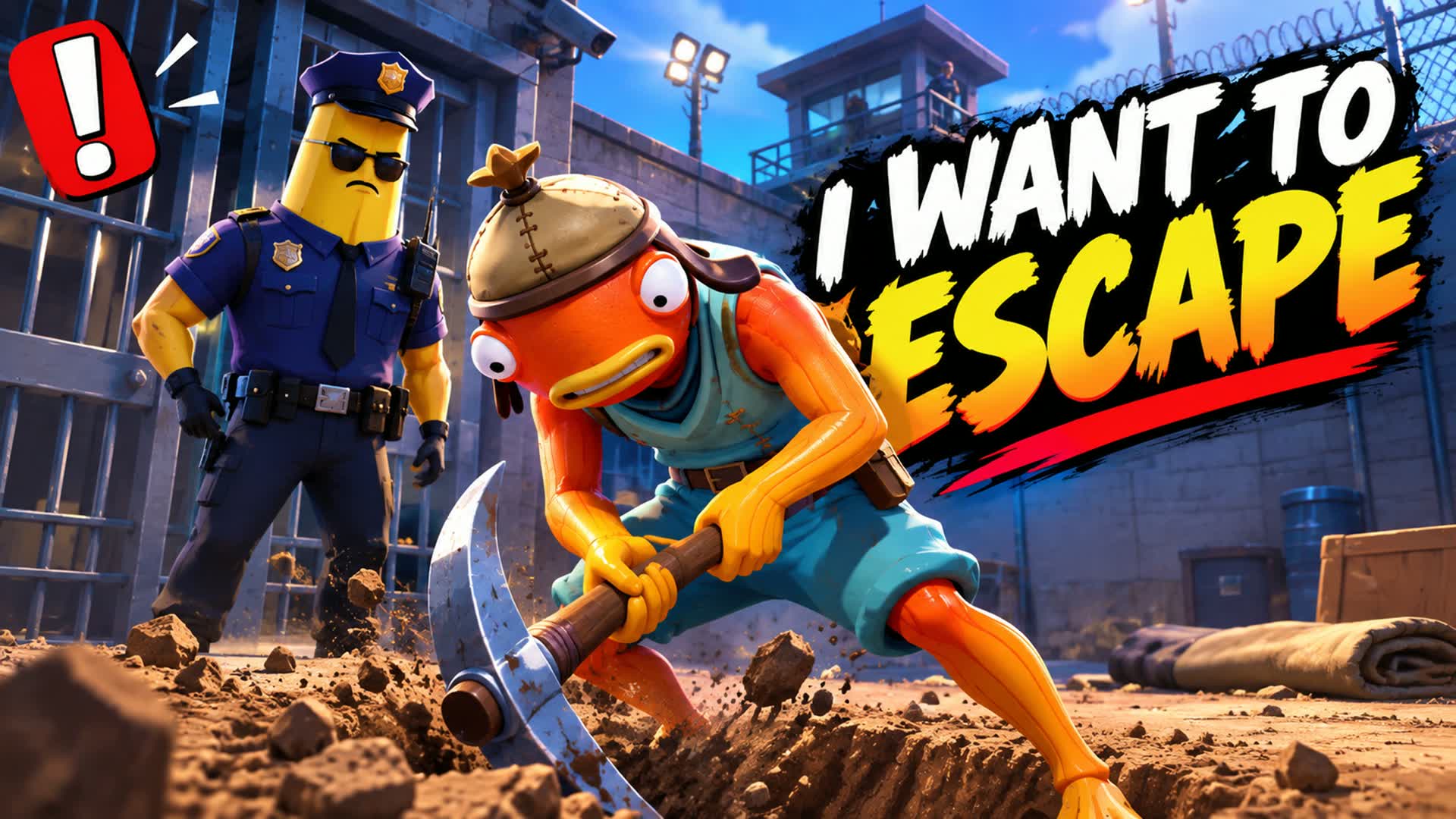 I Dug My Way Out？？ — Fortnite Creative map